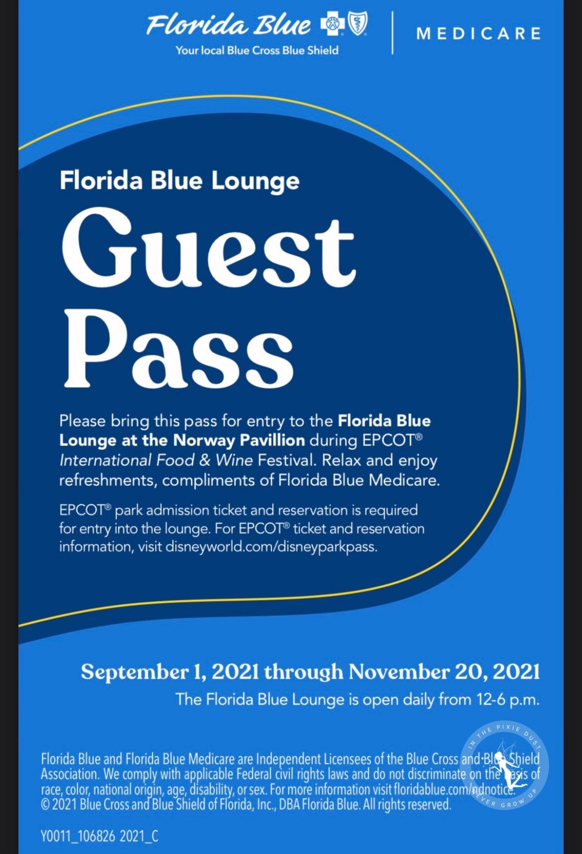 Florida Blue Guest Pass