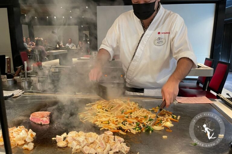 Find Out What You’ve Been Missing at EPCOT! Teppan Edo, the Japanese Culinary Experience.