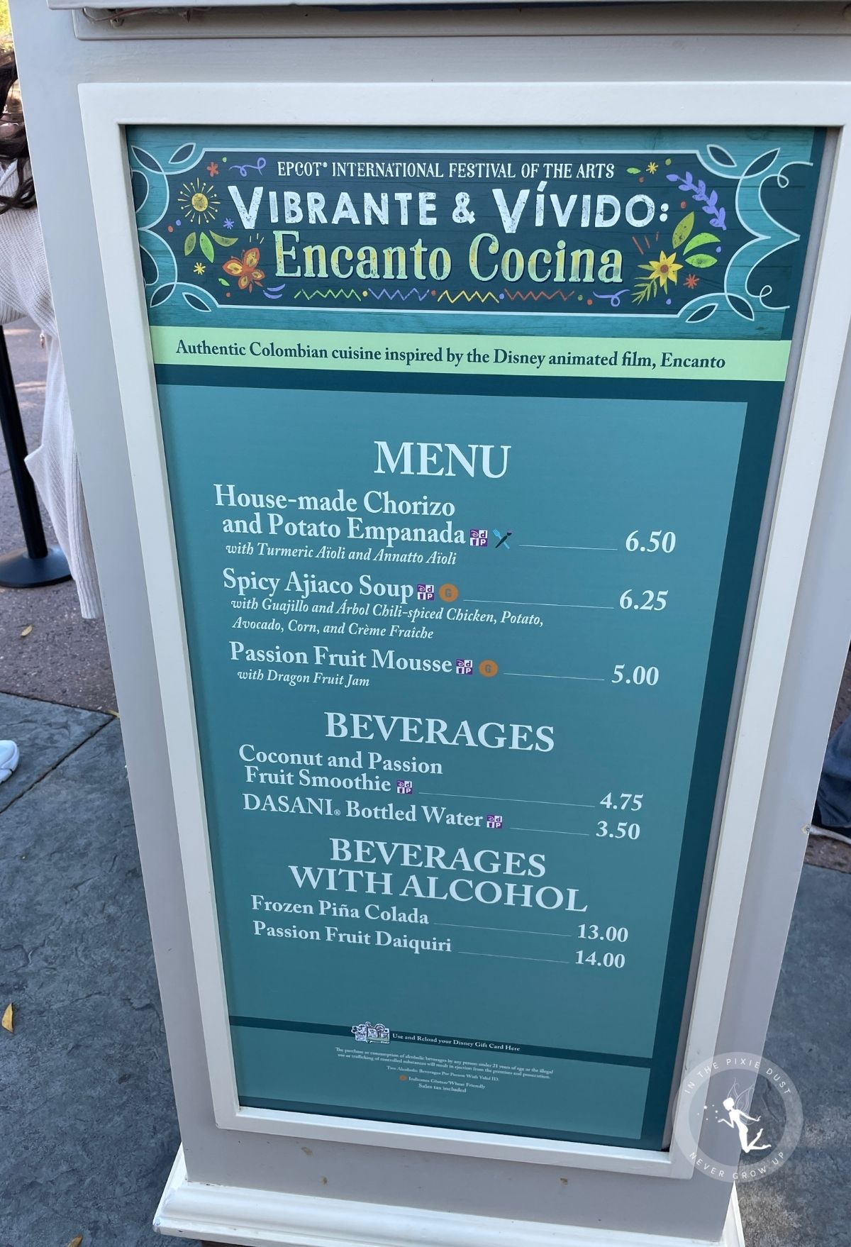 Enchanted Cocina sign